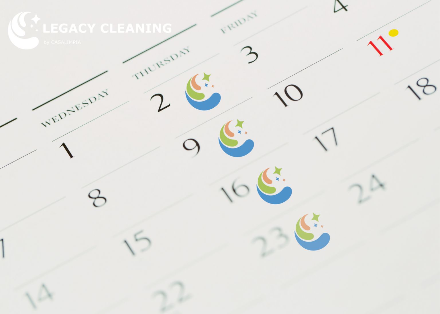 Recurring Residential Cleaning with Legacy Cleaning